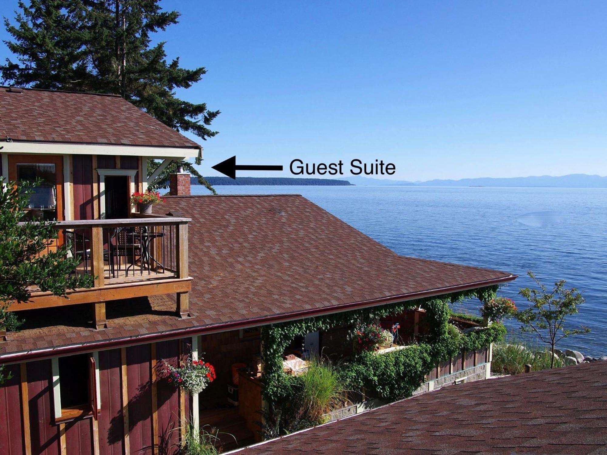 Blitz Beach House Oceanside Suite Powell River Eksteriør billede
